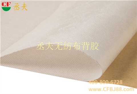 丞夫带背胶无纺布自粘