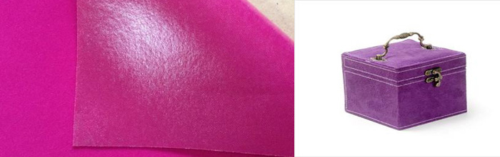 礼品包装企业的背胶绒布 选丞夫给您不一样的感觉