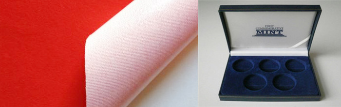 礼品包装企业的背胶绒布 选丞夫给您不一样的感觉