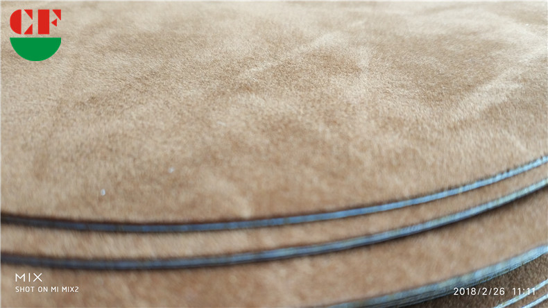 丞夫背胶咖啡色背胶绒布贴合冲型 (4)