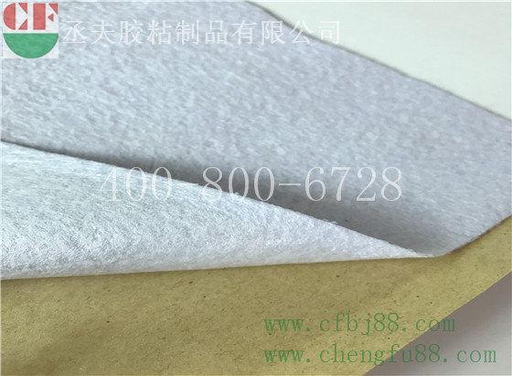 丞夫 白色不织布背胶
