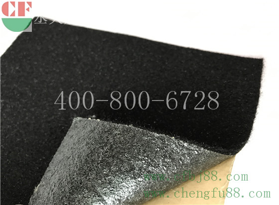 丞夫 黑色不织布背胶