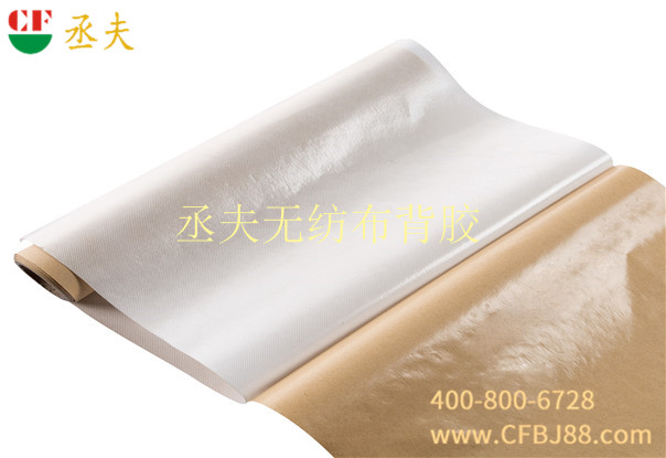 丞夫100g无纺布背胶白色